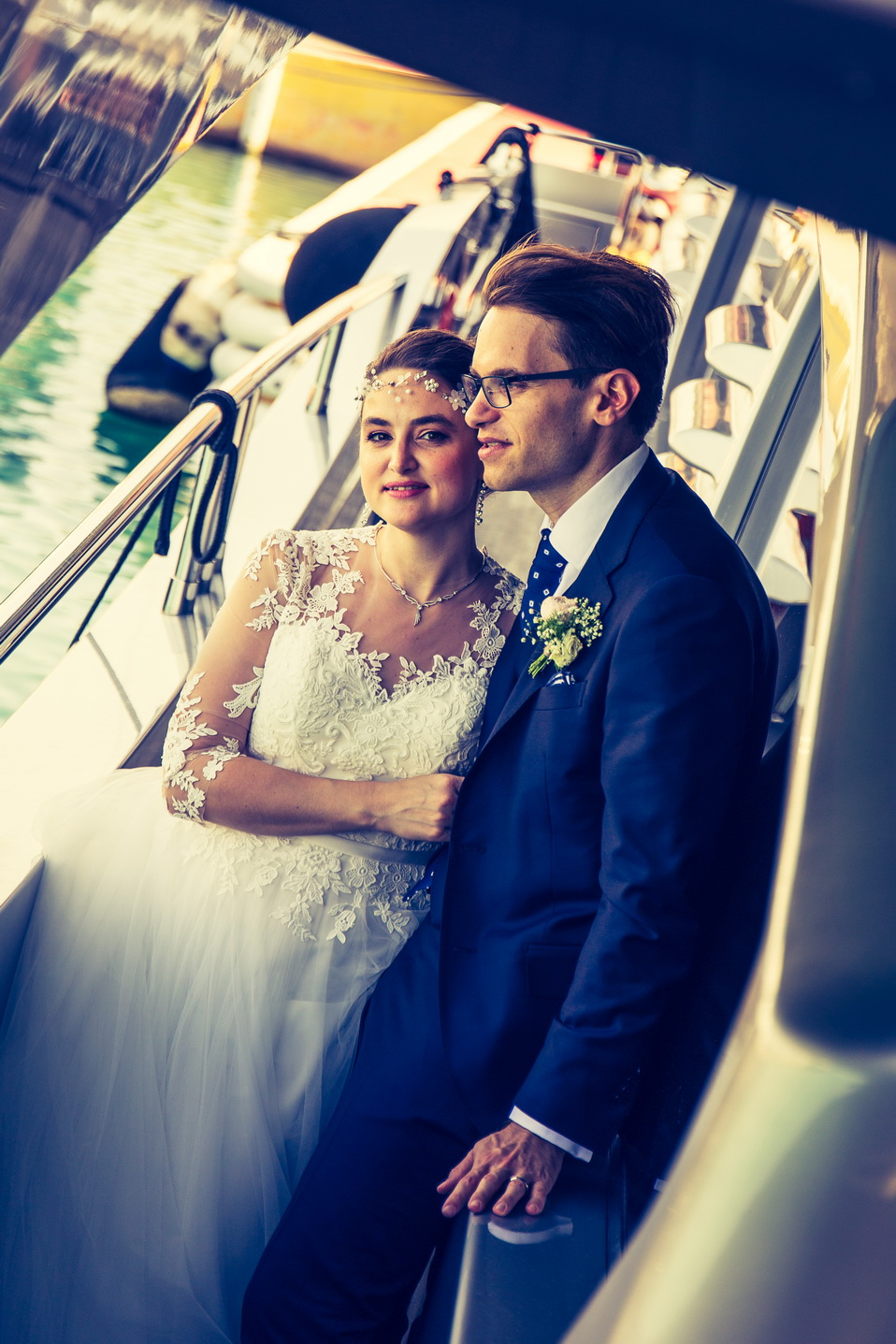 Юля и Теодор, свадьба в Афинах, Греция, фотосессия на яхте